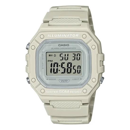 [Đồng hồ Unisex CASIO] UNISEX W218