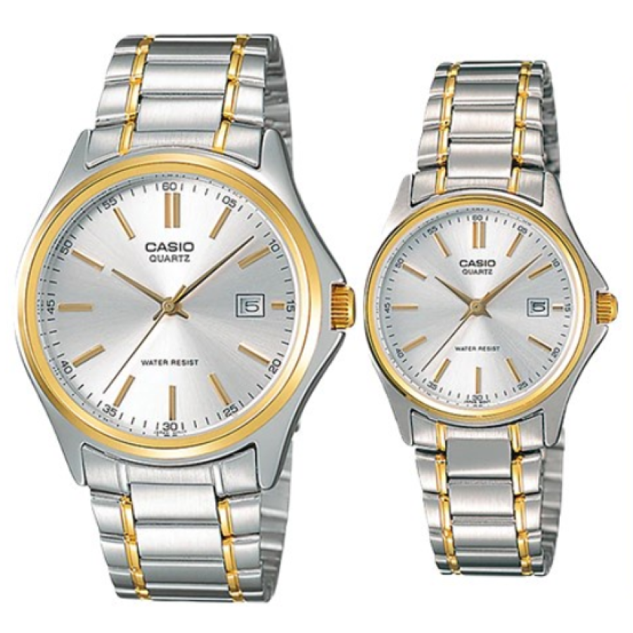 Cặp đ&ocirc;i đồng hồ Casio MTP-1183G-7 & LTP-1183G-7 sang trọng, chống nước