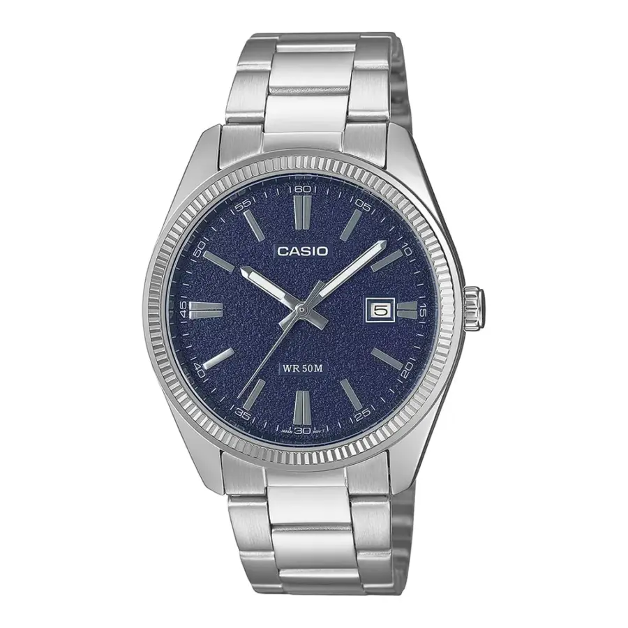Casio MTP-1302DA-2A1VDF &ndash; Đồng Hồ Nam Mặt Xanh Ch&iacute;nh H&atilde;ng