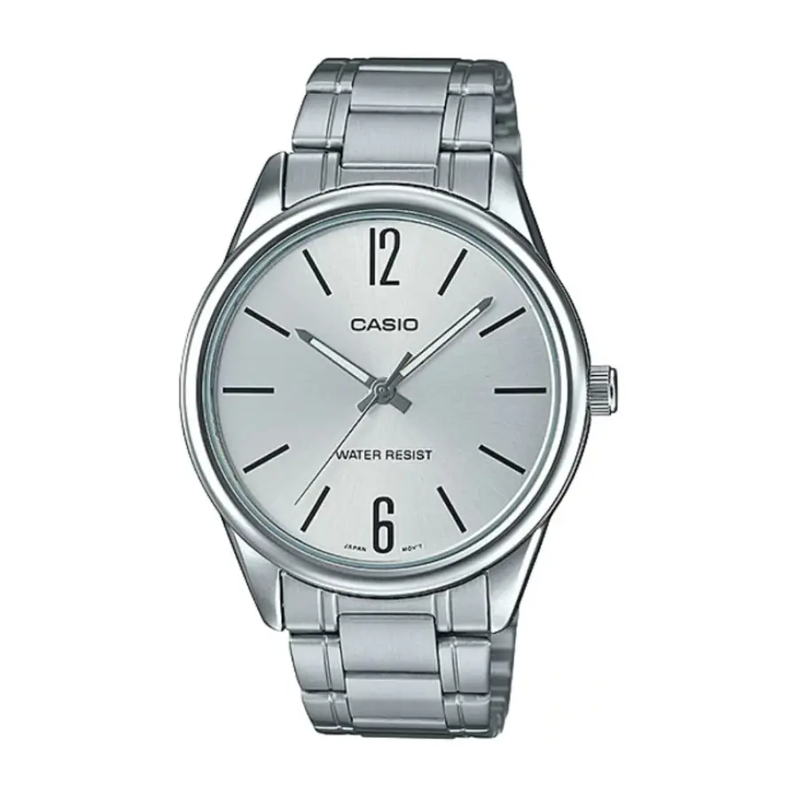 Casio MTP-V005D-7BUDF &ndash; Đồng Hồ Nam D&acirc;y Th&eacute;p Ch&iacute;nh H&atilde;ng
