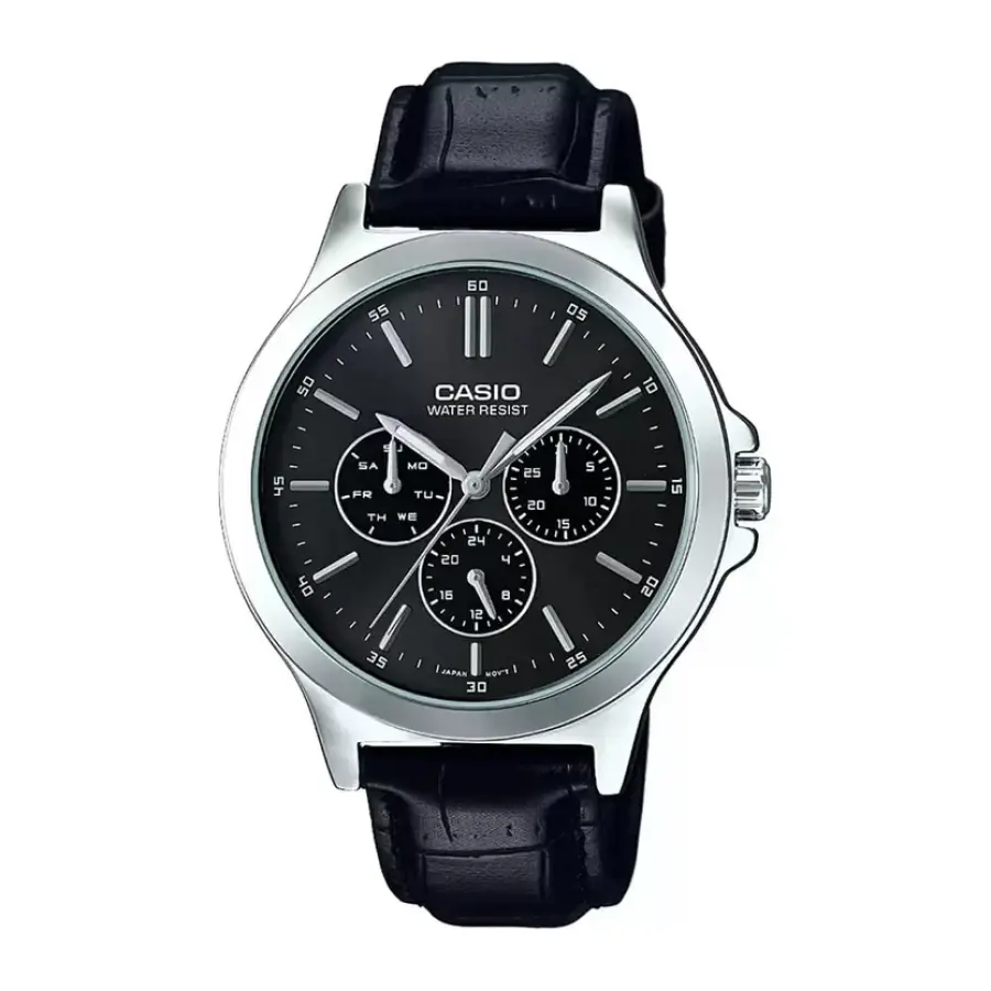 Casio MTP-V300L-1AUDF &ndash; Đồng Hồ Nam D&acirc;y Da Đa Chức Năng