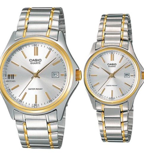 Cặp đôi đồng hồ Casio MTP-1183G-7 & LTP-1183G-7 sang trọng, chống nước