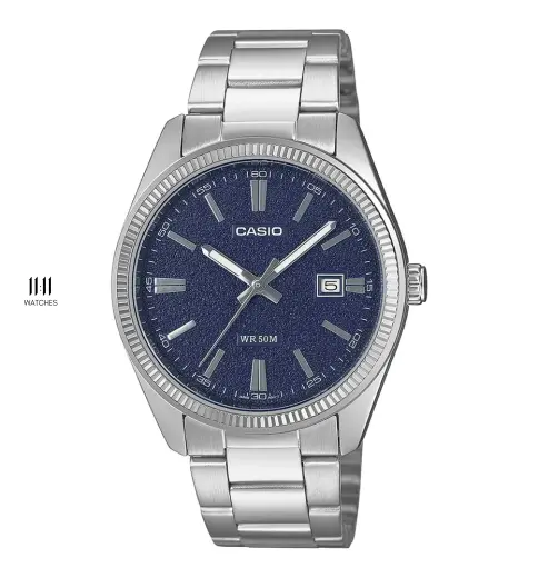 Casio MTP-1302DA-2A1VDF &ndash; Đồng Hồ Nam Mặt Xanh Ch&iacute;nh H&atilde;ng
