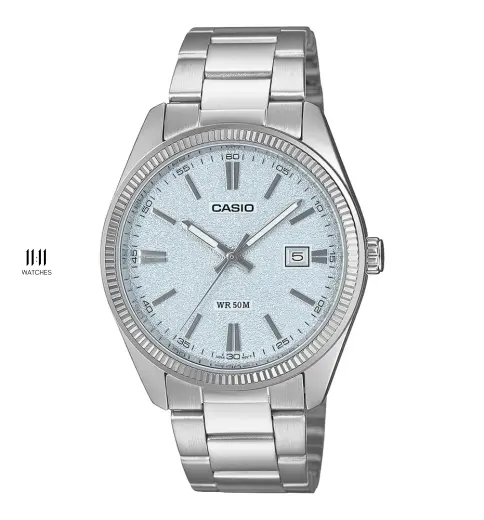Casio MTP-1302DA-2A2VDF &ndash; Đồng Hồ Nam Mặt Xanh Ch&iacute;nh H&atilde;ng