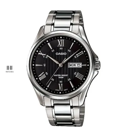 Casio MTP-1384D-1AVDF &ndash; Đồng Hồ Nam D&acirc;y Th&eacute;p 100M Ch&iacute;nh H&atilde;ng