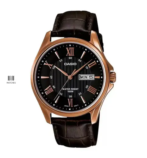 Casio MTP-1384L-1AVDF &ndash; Đồng Hồ Nam D&acirc;y Da 100M Ch&iacute;nh H&atilde;ng