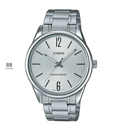 Casio MTP-V005D-7BUDF &ndash; Đồng Hồ Nam D&acirc;y Th&eacute;p Ch&iacute;nh H&atilde;ng