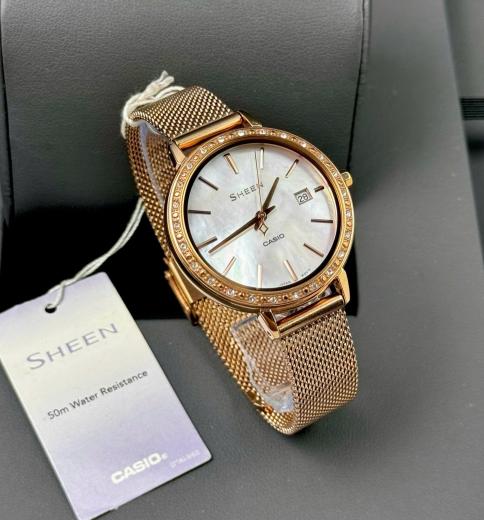 [Đồng hồ Nữ CASIO] Sheen SHE-4052PG