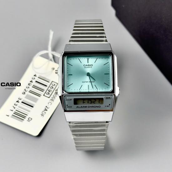 [Đồng hồ Unisex CASIO] VINTAGE AQ-800EC-2A