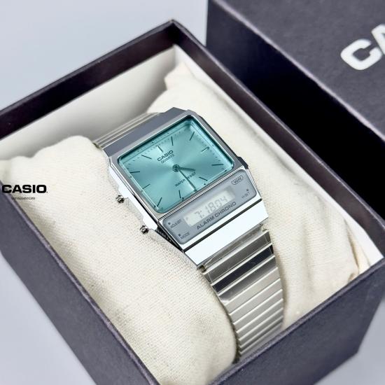 [Đồng hồ Unisex CASIO] VINTAGE AQ-800EC-2A