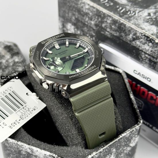 [Đồng hồ Nam CASIO] GSHOCK GM2100 Xanh lá