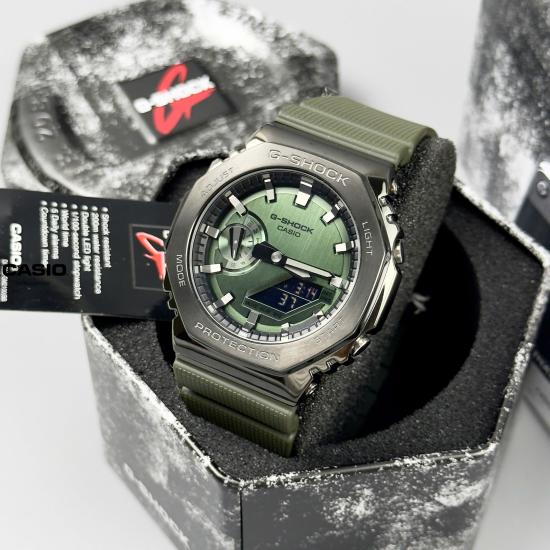 [Đồng hồ Nam CASIO] GSHOCK GM2100 Xanh lá