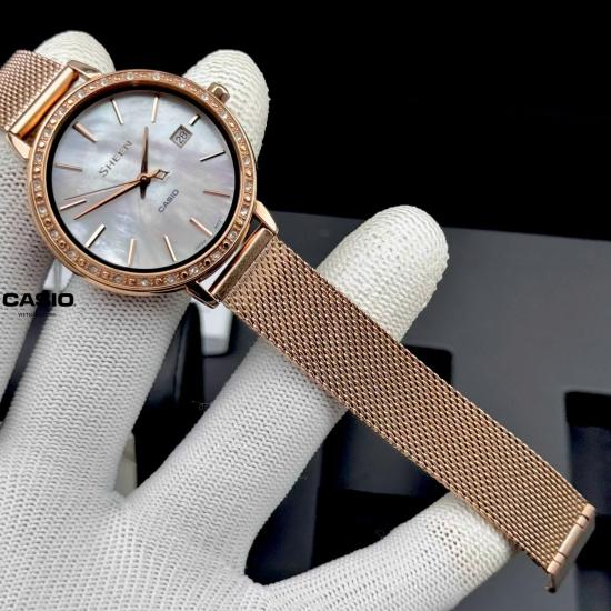 [Đồng hồ Nữ CASIO] Sheen SHE-4052PG