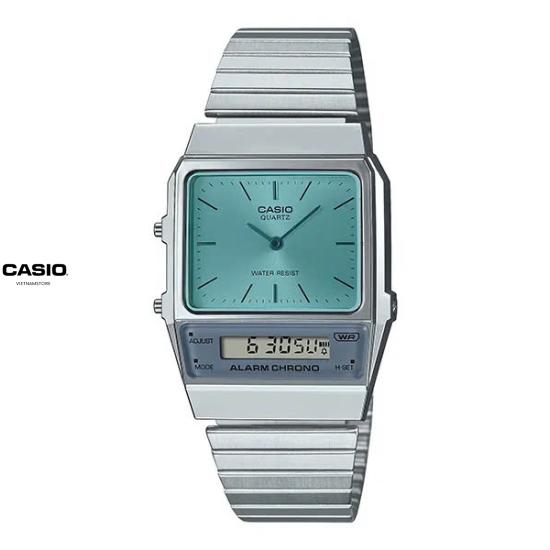 [Đồng hồ Unisex CASIO] VINTAGE AQ-800EC-2A