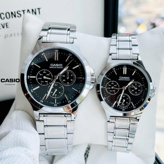 Đồng hồ đôi Casio LTP/MTP-V300D-1AB