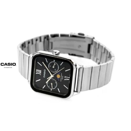 Đồng Hồ Casio Standard Moon Phase - Dây Kim Loại MTP-M305D
