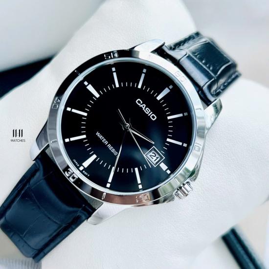 Cặp đôi đồng hồ Casio MTP-V004L-1 & LTP-V004L-1 đơn giản, thanh lịch
