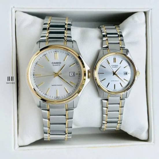 Cặp đôi đồng hồ Casio MTP-1183G-7 & LTP-1183G-7 sang trọng, chống nước